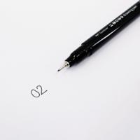 Tombow • fineliner mono drawing pen, line width 02 (approx. 0.30 mm), black - thumbnail