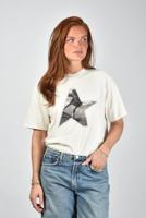 Golden Goose t-shirt GWP01874.P002372.11560 heritage white - thumbnail
