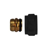 Adaptor Wiesbaden Riko Eurokonus/knel 15 mm Mat Zwart - thumbnail