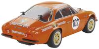 Tamiya 1:10 RC auto Elektro Racewagen Renault Alpine 110 Jägermeister Oranje Brushed Bouwpakket - thumbnail