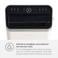 Bosch Cool 4000 Monoblock airco Energielabel: A+ (A+++ - D) 2.6 kW 88 m³ Wit - thumbnail