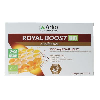 Royal Boost Royal Jelly boost (7 + 3) 15ml per ampul bio 10 Ampullen