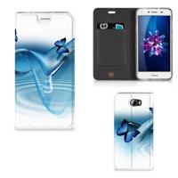 Huawei Y5 2 | Y6 Compact | Hoesje maken | Vlinders - thumbnail