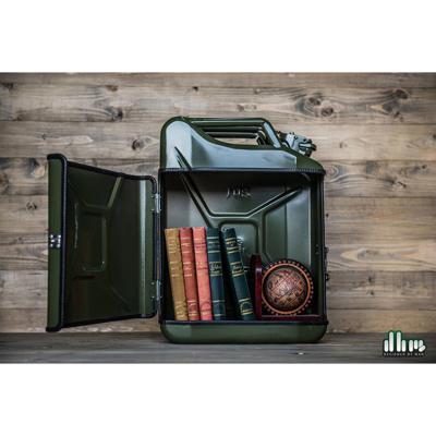 Jerrycan Pakket Zwart 20L - Handige Opslagoplossing met Stijl - Uniek Meubelstuk voor Thuisgebruik - Duurzaam en Praktisch