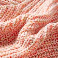 Kindervest gebreid 92 gemengd roze - thumbnail