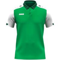JAKO 6370 Polo Dynamic - Groen/Wit/Donkergroen - M - thumbnail