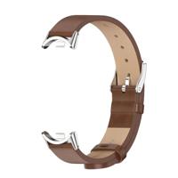 PU leren bandje - Bruin - Xiaomi Smart Band 8 & 9 - thumbnail