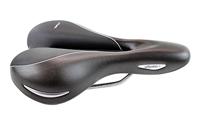 CONTEC zadel "elliptic +" ct saddle elliptic+ trekking gents black/silv - thumbnail