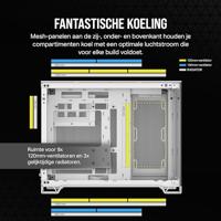 Corsair 2500X Midi-tower PC-behuizing Wit Zijvenster - thumbnail