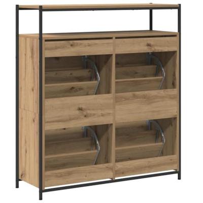 Schoenenkast Artisan Eiken 100 x 34 x 112 cm Bewerkt hout