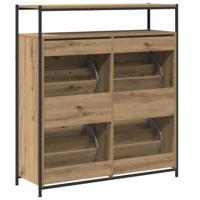 Schoenenkast Artisan Eiken 100 x 34 x 112 cm Bewerkt hout - thumbnail