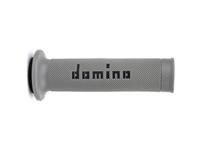 Domino rubber handvat "a010 rubber grip a010 gr/sw 120mm open - thumbnail