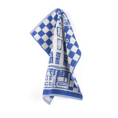 Bunzlau Castle Bunzlau Castle keukendoek Canal houses royal blue