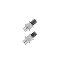 HDD Pro Bevestigingsset voor Glasdeur m10 + wit Plastic voor Trekker - thumbnail