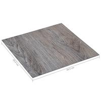 VidaXL Vloerplanken zelfklevend 5,11 m² pvc lichtbruin - thumbnail