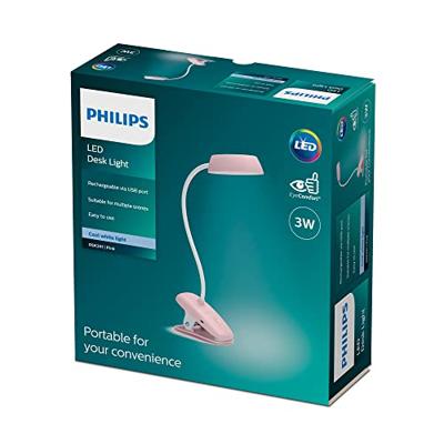 Bureaulamp Philips Lámpara de mesa Roze 3 W