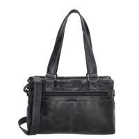 Hide & Stitches Porto Handbag-DarkBlue - thumbnail