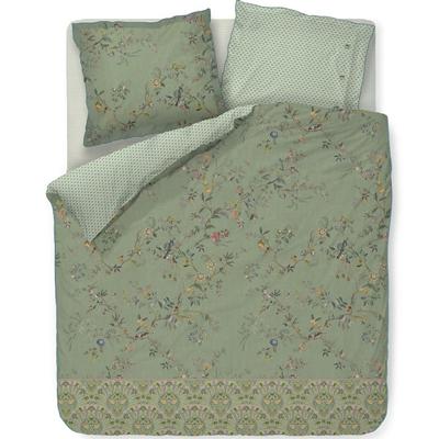 Pip Studio Pip Studio Dekbedovertrek Amor De Dios Green 240x200/220 cm