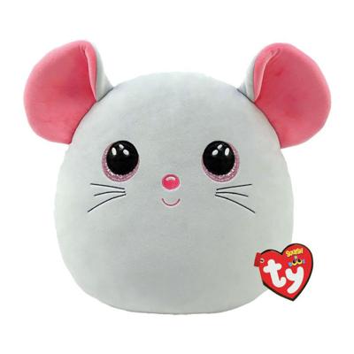 TY Squish A Boos Knuffelkussen Muis Catnip 20 cm