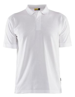 Blåkläder Poloshirt 34351035 | Wit | Maat S - 7330509833070