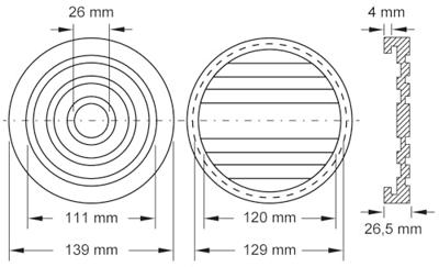 KS Tools 160.0554 Rubberen kussen