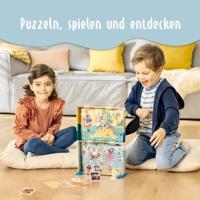 Ravensburger - puzzle - safari tijd 2x24 stuks - thumbnail