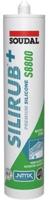 Soudal silirub+ s8800 | natuursteen | siliconenkit | transparant | 300 ml - 120993 - thumbnail