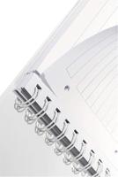 Leitz WOW schrift ft A5, gelijnd, zwart - thumbnail