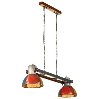 VidaXL Hanglamp industrieel 25 w e27 111 cm meerkleurig VidaXL Hanglamp industrieel 25 w e27 111 cm meerkleurig