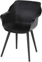 Hartman dining tuinstoel sophie studio armchair carbon black - thumbnail