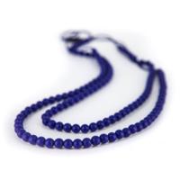 Lollipops & More bijtketting Rainbow Loom 90 cm silicone navy - thumbnail