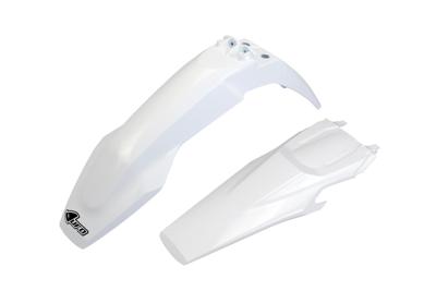 UFO PLAST spatbordset mudguard set ufo husqvarna oem white