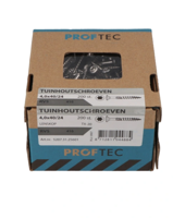 Proftec Tuinhoutschroef Rvs-410 Lk +Snijpunt Torx TX25 5.0X50/30 | 200 stuks - 5207.31.41901 - thumbnail