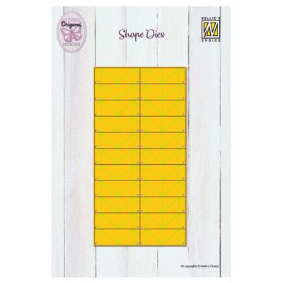 Nellie's Choice • 3d origami shape die pennenhouder 20,6x10,7cm