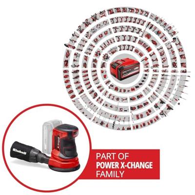 Einhell TE-RS 18 Li Solo - Accu Excentrische Schuurmachine | 18V | 125 mm | Zonder accu en lader - 4462010 - 4462010 - thumbnail