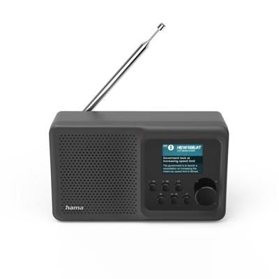 Hama Digitale Radio DR5BT FM/DAB/DAB+/Bluetooth®/accuvoeding Hama Digitale Radio DR5BT FM/DAB/DAB+/Bluetooth®/accuvoeding
