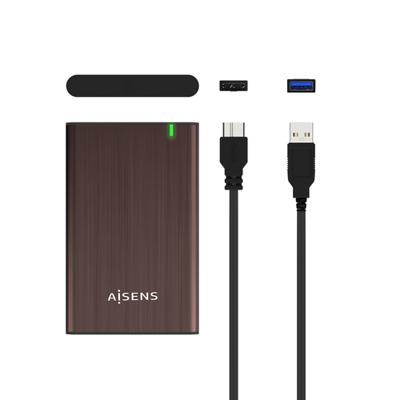 Hard drive hoes Aisens ASE-2525BWN Bruin 2,5" - thumbnail