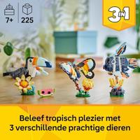 Lego Creator 31173 3in1 Wilde Dieren Tropische Toekan - thumbnail