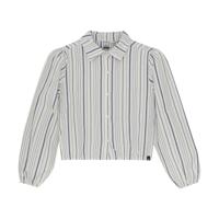 Indian Blue Jeans Zomer shirt L/S meisjes - navy blauw - gestreept - thumbnail