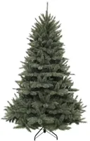 Kunstkerstboom triumph tree Forest frosted newgrowth blue h185 x d130cm - thumbnail