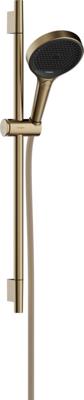 Hansgrohe Rainfinity doucheset 130 3jet glijstang 65cm br. bronze 28746140 Hansgrohe Rainfinity doucheset 130 3jet glijstang 65cm br. bronze 28746140