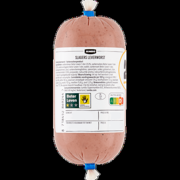 Jumbo Slagers Leverworst 225 g