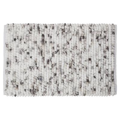 Badmat Sealskin Vintage 50x80 cm Polyester Grijs Badmat Sealskin Vintage 50x80 cm Polyester Grijs