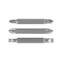 Bosch Accessoires 3-delige dubbelbitset S 0,6x4,0, PH2, PZ2; S 0,6x4,0, PH2, PZ2; 45 mm 3st - 2607001744 - thumbnail