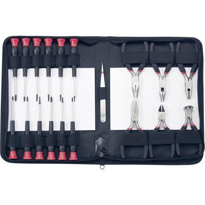 Basetech 814583 Reparatieset Electricien, Doe-het-zelver Incl. tas 19-delig