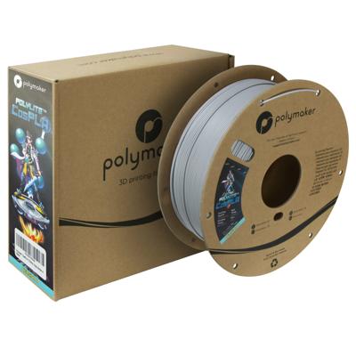 Polymaker PA05006 CosPLA Version A Filament PLA kunststof Goede verfhechting, Makkelijk te schuren 1.75 mm 1000 g Grijs PolyLite™ 1 stuk(s)