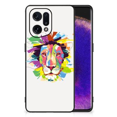 OPPO Find X5 Hoesje Lion Color OPPO Find X5 Hoesje Lion Color