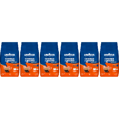 Lavazza Crema e Gusto Espresso Forte - koffiebonen - 6 x 1 kilo