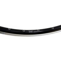 Mach1 velg 28 inch 36 gaats zwart geslepen zijkant - thumbnail