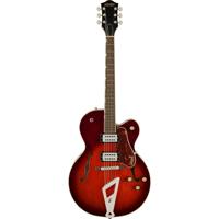 Gretsch G2420 Streamliner Hollow Body Chromatic II Tailpiece Claret Burst semi-akoestische gitaar - thumbnail